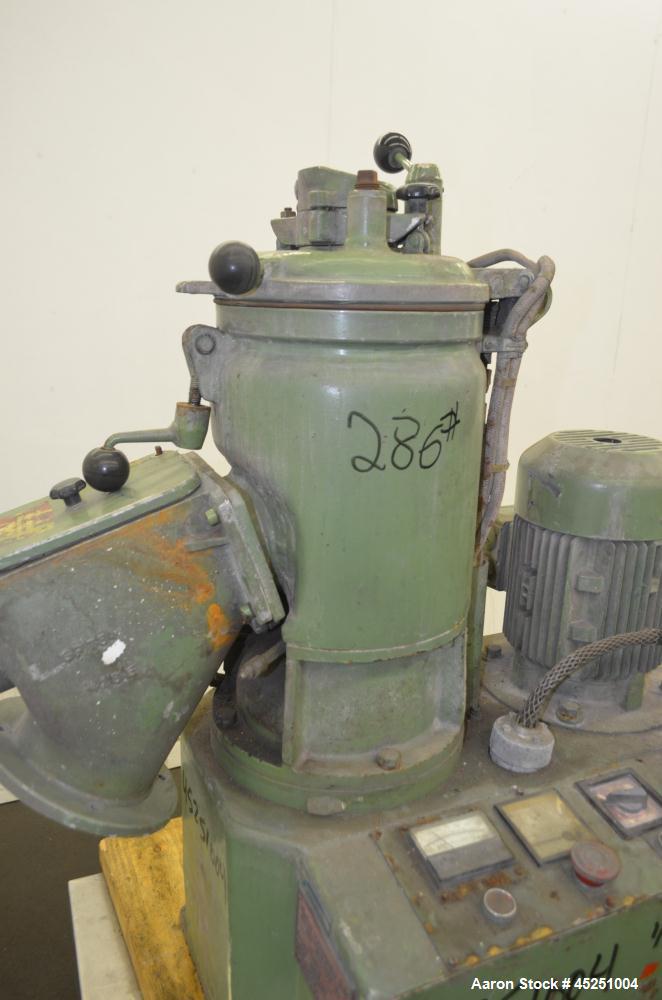 Used Stainless Steel Papenmeier Lab Size High Intensity Mixer, Type TGAHK-8, 31