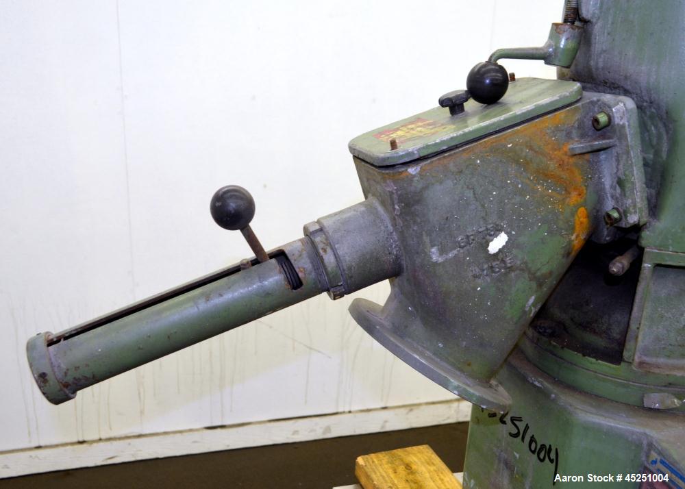 Used Stainless Steel Papenmeier Lab Size High Intensity Mixer, Type TGAHK-8, 31