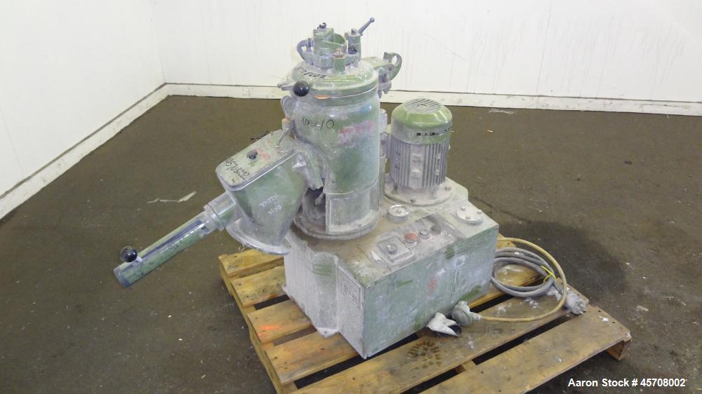 Used Gunther Papenmeier Lab Size High Intensity Mixer, 8 Liter