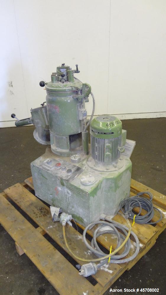 Used Gunther Papenmeier Lab Size High Intensity Mixer, 8 Liter