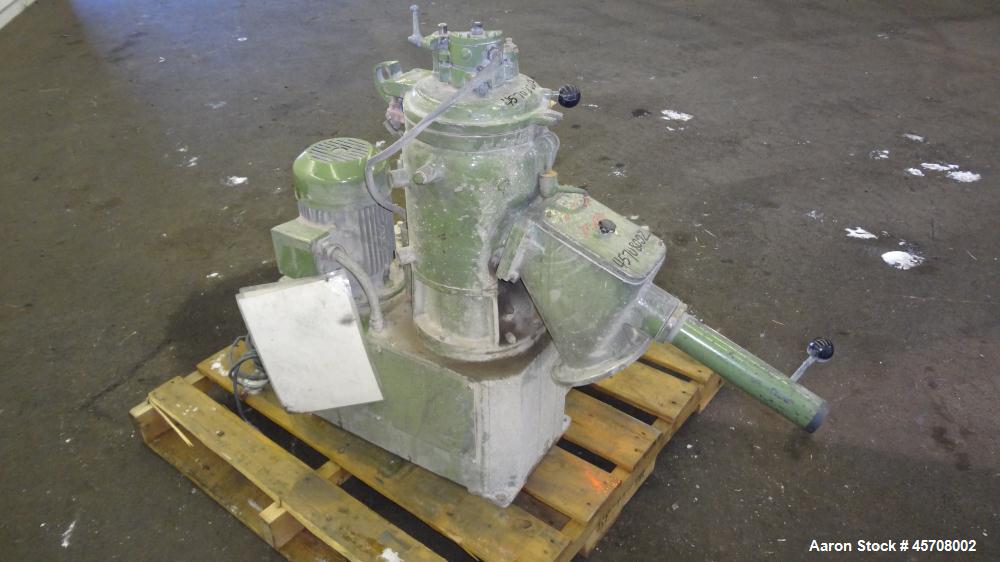 Used Gunther Papenmeier Lab Size High Intensity Mixer, 8 Liter