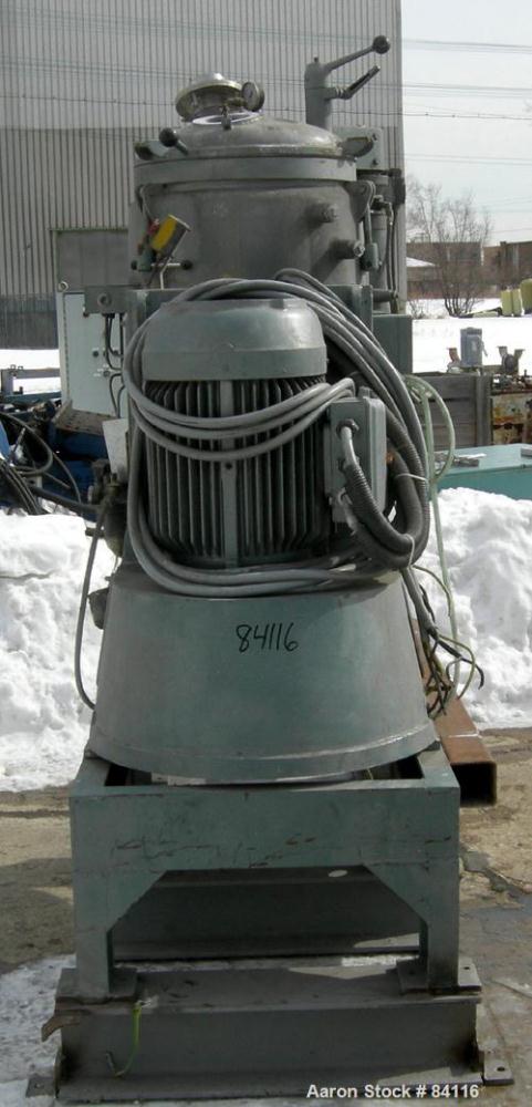 Used: Stainless Steel Papenmeier High Intensity Mixer