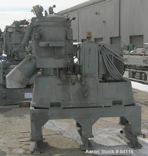 Used: Stainless Steel Papenmeier High Intensity Mixer
