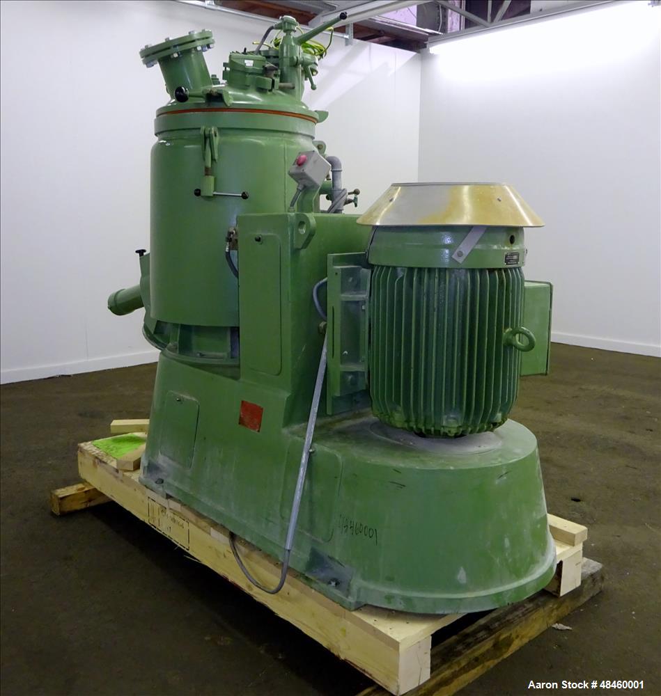 Used Gunther Papenmeier High Intensity Mixer, Model TSHKV150, 316 Stainless Ste