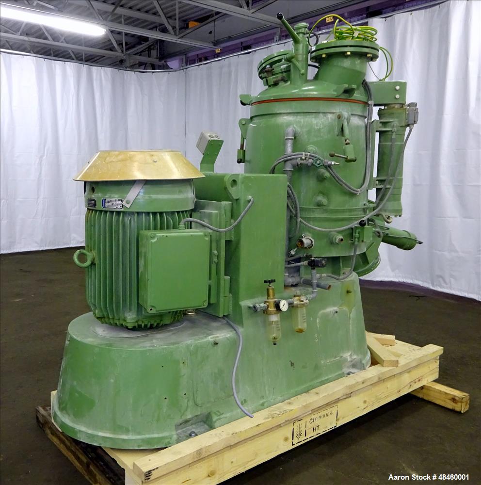 Used Gunther Papenmeier High Intensity Mixer, Model TSHKV150, 316 Stainless Ste