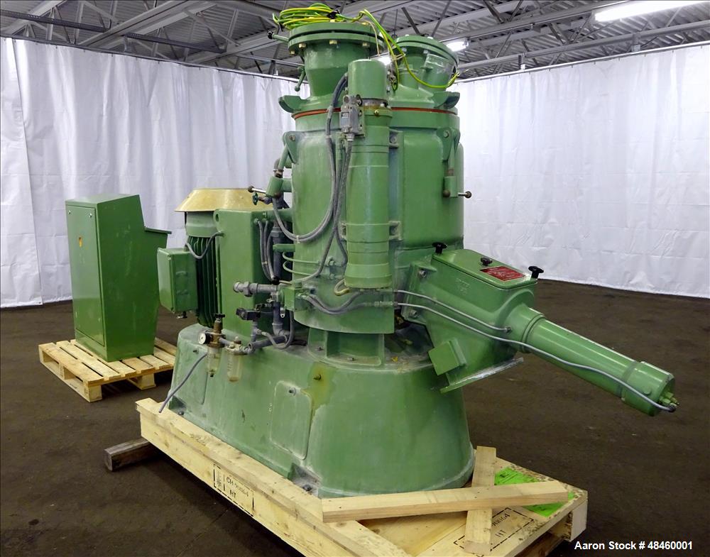 Used Gunther Papenmeier High Intensity Mixer, Model TSHKV150, 316 Stainless Ste