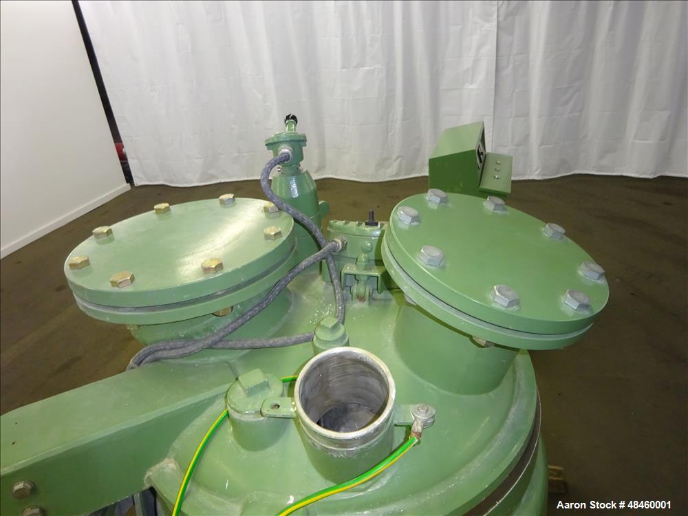 Used Gunther Papenmeier High Intensity Mixer, Model TSHKV150, 316 Stainless Ste