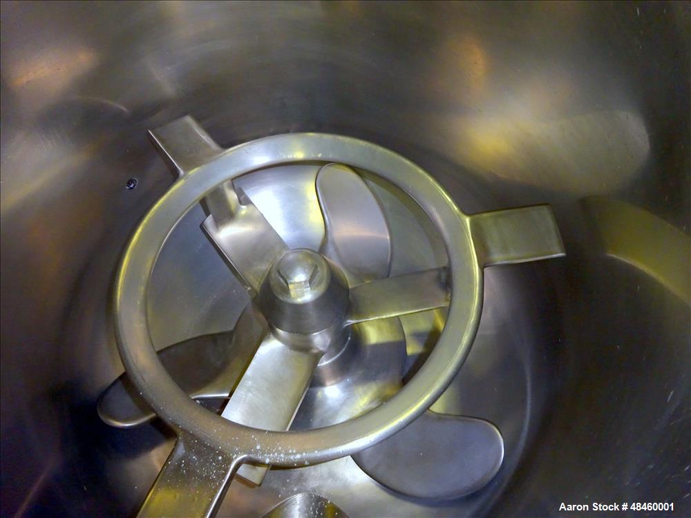 Used Gunther Papenmeier High Intensity Mixer, Model TSHKV150, 316 Stainless Ste