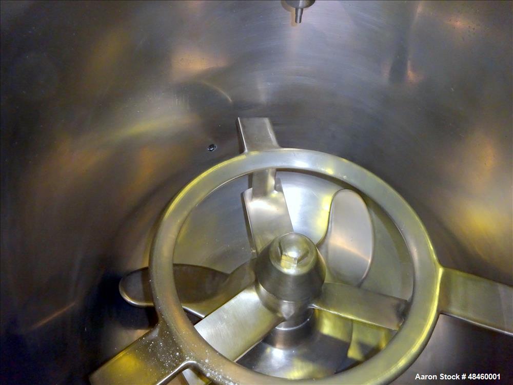 Used Gunther Papenmeier High Intensity Mixer, Model TSHKV150, 316 Stainless Ste