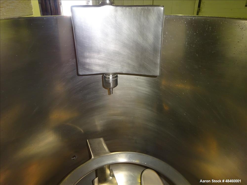 Used Gunther Papenmeier High Intensity Mixer, Model TSHKV150, 316 Stainless Ste