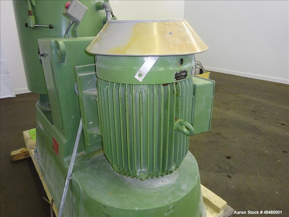Used Gunther Papenmeier High Intensity Mixer, Model TSHKV150, 316 Stainless Ste