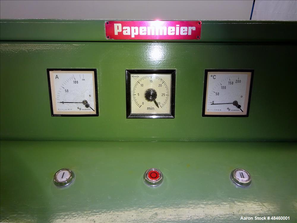 Used- Gunther Papenmeier High Intensity Mixer, Model TSHKV150, 316 Stainless Ste