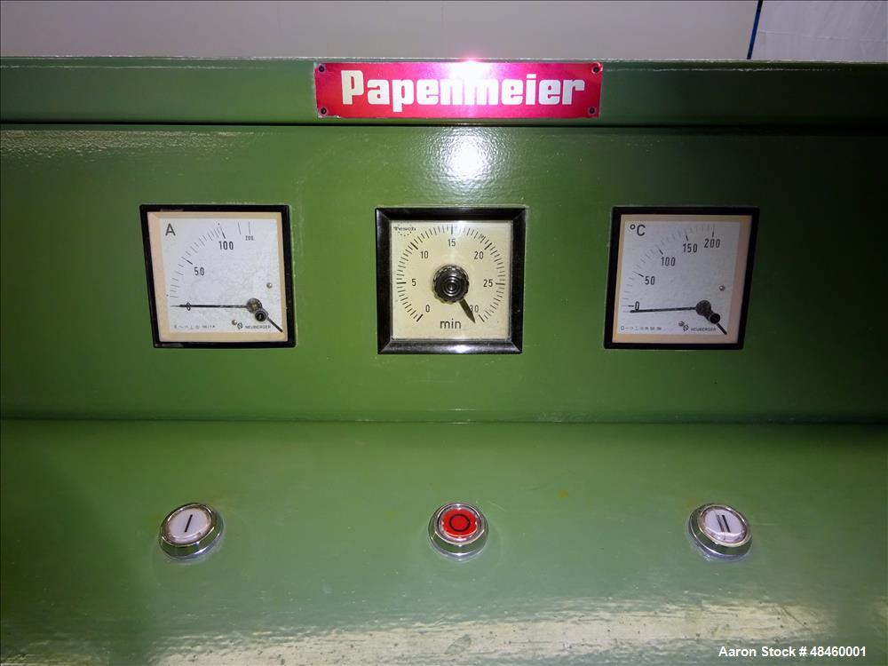 Used Gunther Papenmeier High Intensity Mixer, Model TSHKV150, 316 Stainless Ste
