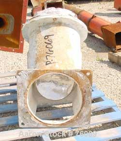 Used Prodex High Intensity Mixer, Type 115JSS, 11.5 Cubic Feet (500 liter), Stainless Steel. Jacketed bowl 36" diameter x 30" deep. 2 tier blade, hinged top cover with baffle. 10" outlet with plug va...
