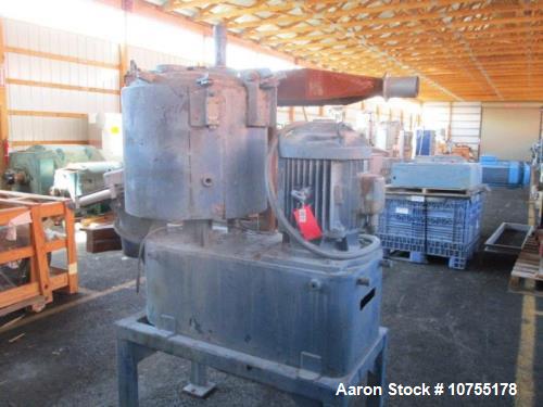 Used Prodex Henschel High Intensity Mixer – 150 Liter, Jacketed Bowl, 2-Speed Motor