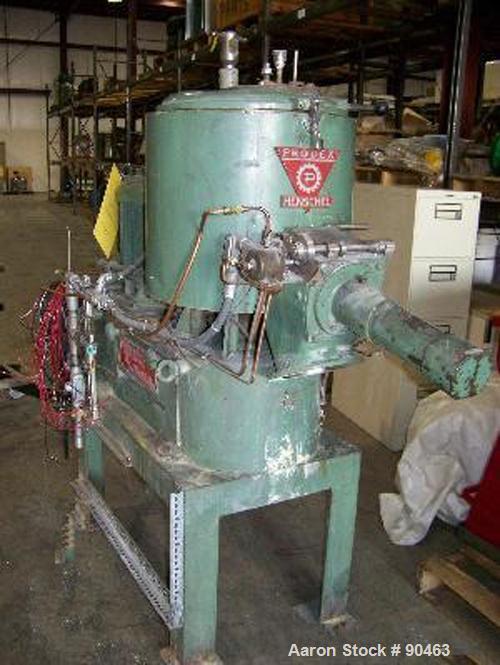 Used Prodex High Intensity Mixer, Model JSSD-115