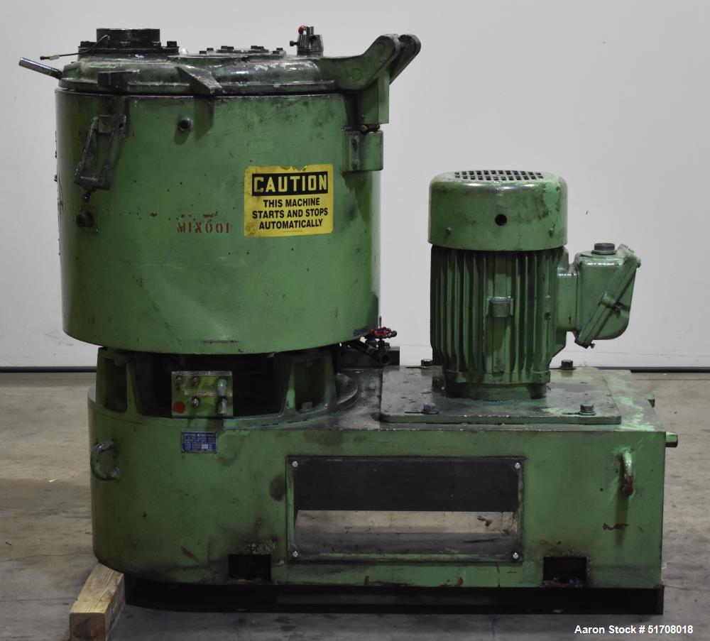 Industrial Kawata SMB-200 Super Mixer - 200L Total, 120-140L Working Capacity