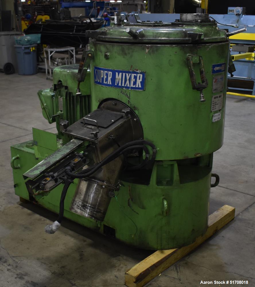 Industrial Kawata SMB-200 Super Mixer - 200L Total, 120-140L Working Capacity