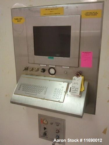 Used TK Fielder Stainless Steel High Shear Granulator, Model PMA1200