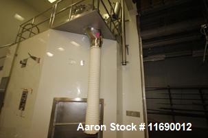 Used TK Fielder Stainless Steel High Shear Granulator, Model PMA1200