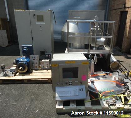 Used TK Fielder Stainless Steel High Shear Granulator, Model PMA1200