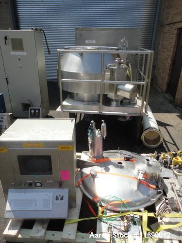 Used TK Fielder Stainless Steel High Shear Granulator, Model PMA1200