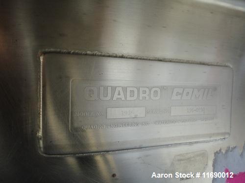 Used TK Fielder Stainless Steel High Shear Granulator, Model PMA1200