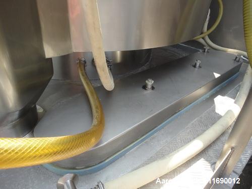 Used TK Fielder Stainless Steel High Shear Granulator, Model PMA1200