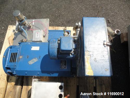 Used TK Fielder Stainless Steel High Shear Granulator, Model PMA1200