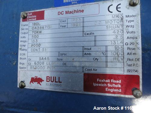 Used TK Fielder Stainless Steel High Shear Granulator, Model PMA1200