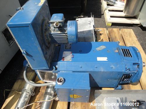 Used TK Fielder Stainless Steel High Shear Granulator, Model PMA1200