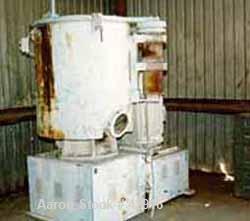 Used- Welex High Intensity Mixer, Model 500M, Stainless Steel. 13 Cubic feet working capacity. Jacketed, 75 psi. Bowl 36" di...
