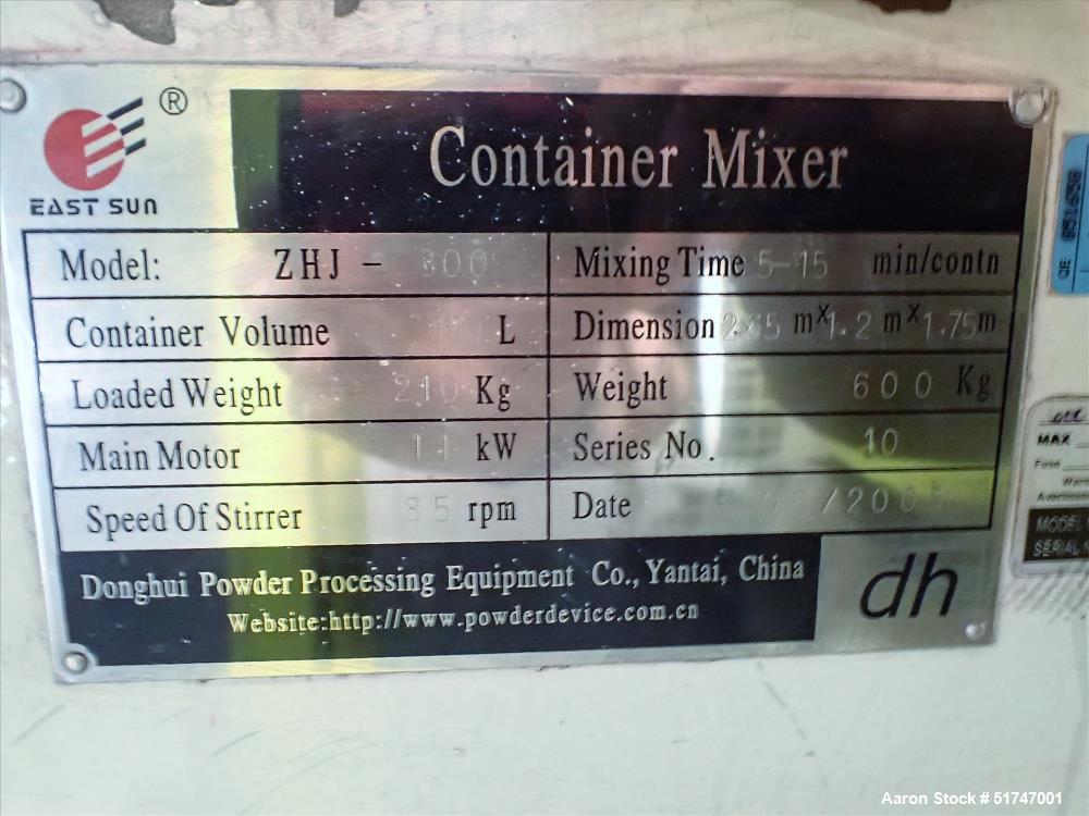 Donghui Powder Process CO. High Intensity Container Mixer