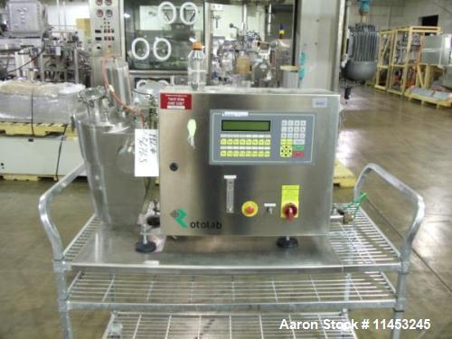 Used Zanchetta, Model Rotolab High Shear Granulating Mixer