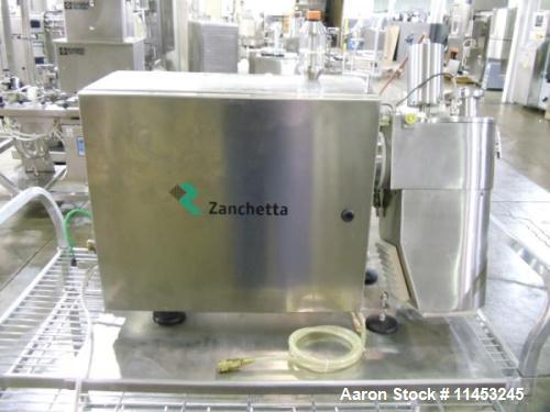 Used Zanchetta, Model Rotolab High Shear Granulating Mixer
