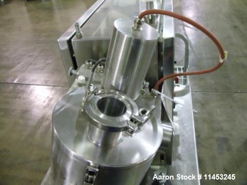 Used Zanchetta, Model Rotolab High Shear Granulating Mixer
