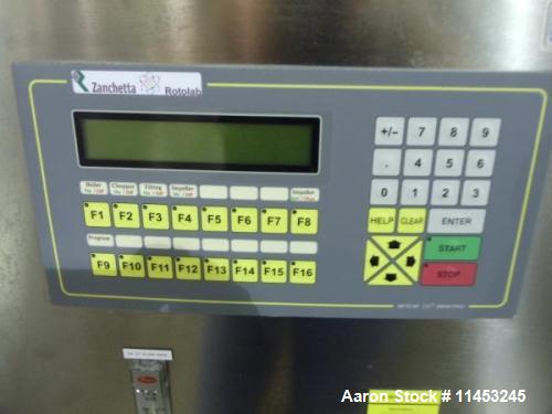 Used Zanchetta, Model Rotolab High Shear Granulating Mixer