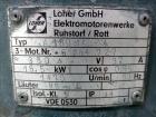 Used High Intensity Mixer, Approximately 40 liter, 316 Stainless Steel Bowl and