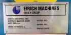 Eirich R16 High Intensive Mixer