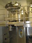 Used GEA Niro High Shear Mixer, Model PMA1200, Stainless Steel Construction. 45 kw 500 volt DC main motor, 20/15 hp 480 volt high speed chopper, control panel with digital user interface, with CIP sy...