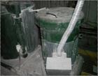 Used Henschel High Intensity Mixer, Model 115JSS, 500 liter, stainless steel. Two tier blade with baffle on cover. 36
