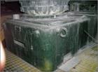Used Henschel High Intensity Mixer, Model 115JSS, 500 liter, stainless steel. Two tier blade with baffle on cover. 36