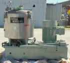 Used MitsuiMiike Machinery Henschel High Intensity Mixer, Model FM-300J/1, 300 Liter Capacity, Chrome Construction. 31-1/2