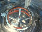 Used MitsuiMiike Machinery Henschel High Intensity Mixer, Model FM-300J/1, 300 Liter Capacity, Chrome Construction. 31-1/2