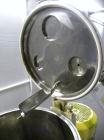 Used Henschel High Intensity Mixer, Model FM 40D, 321 Stainless Steel.32 Liter (1.1 Cubic Feet) Working Capacity ( 40 liter/1.4 cubic feet total). Carbon steel jacketed bowl, 15