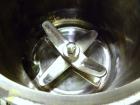 Used Henschel High Intensity Mixer, Model FM 40D, 321 Stainless Steel.32 Liter (1.1 Cubic Feet) Working Capacity ( 40 liter/1.4 cubic feet total). Carbon steel jacketed bowl, 15