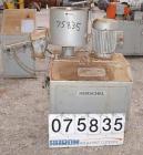 Used Henschel High Intensity Mixer, Model FM 40D, 321 Stainless Steel.32 Liter (1.1 Cubic Feet) Working Capacity ( 40 liter/1.4 cubic feet total). Carbon steel jacketed bowl, 15