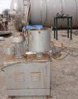 Used Henschel High Intensity Mixer, Model FM 40D, 321 Stainless Steel.32 Liter (1.1 Cubic Feet) Working Capacity ( 40 liter/1.4 cubic feet total). Carbon steel jacketed bowl, 15