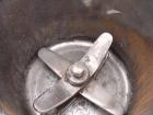 Used Henschel High Intensity Mixer, Model FM 40D, 321 Stainless Steel.32 Liter (1.1 Cubic Feet) Working Capacity ( 40 liter/1.4 cubic feet total). Carbon steel jacketed bowl, 15