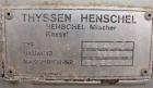 Used Henschel High Intensity Mixer, Model FM 40D, 321 Stainless Steel.32 Liter (1.1 Cubic Feet) Working Capacity ( 40 liter/1.4 cubic feet total). Carbon steel jacketed bowl, 15